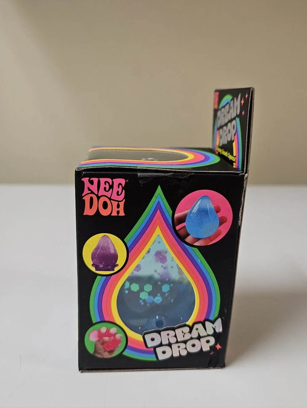 NeeDoh Dream Drop Glitter Blue Authentic New - Picture 3 of 8